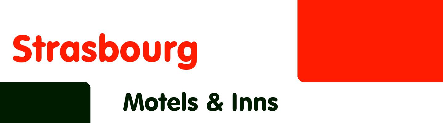 Best motels & inns in Strasbourg - Rating & Reviews